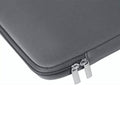 Laptop Sleeve Bag with Dual Zipper - 15 Inch (38cm), Grey - view 5