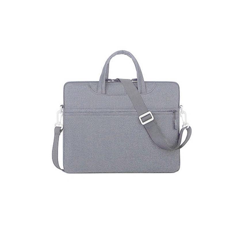 Laptop Sleeve Carry Bag with Shoulder Strap, 14 Inch (35.6 cm) - Grey