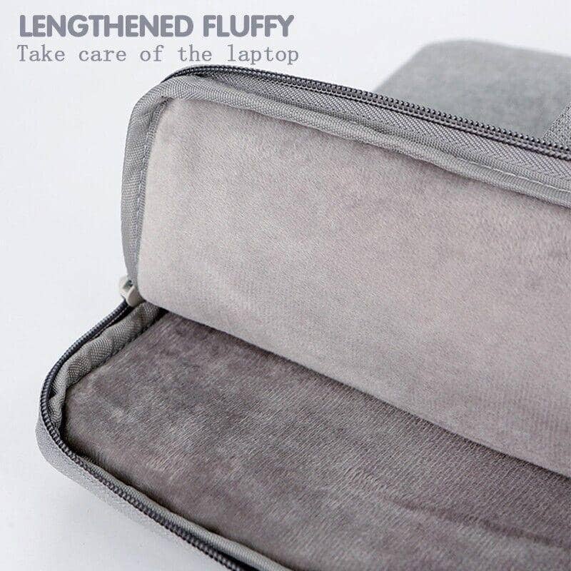 Laptop Sleeve Carry Bag with Shoulder Strap, 14 Inch (35.6 cm) - Grey - view 5