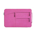 Laptop Sleeve, Water-Repellent, 34.5 x 24.5 x 2.5 cm Interior - Rose Red