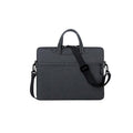 Laptop Sleeve with Shoulder Strap, Oxford Fabric 40 x 30 x 4 cm - Dark Grey