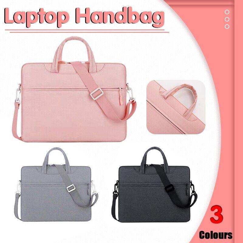 Laptop Sleeve with Shoulder Strap, Oxford Fabric 40 x 30 x 4 cm - Dark Grey - view 2