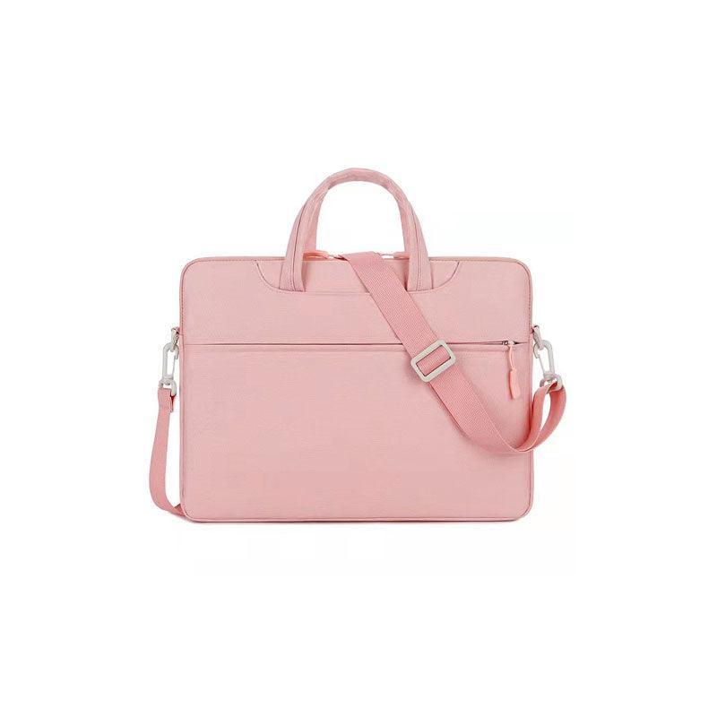 Laptop Sleeve with Shoulder Strap, Oxford Fabric 40 x 30 x 4 cm - Pink