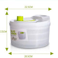 Large 3L Salad Spinner Vegetable Washer and Dryer Bowl for Lettuce and Spinach - view 4