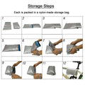 Large Bicycle Cover (190 x 65 x 98 cm), Waterproof Outdoor Rain and Dust Protector - view 4