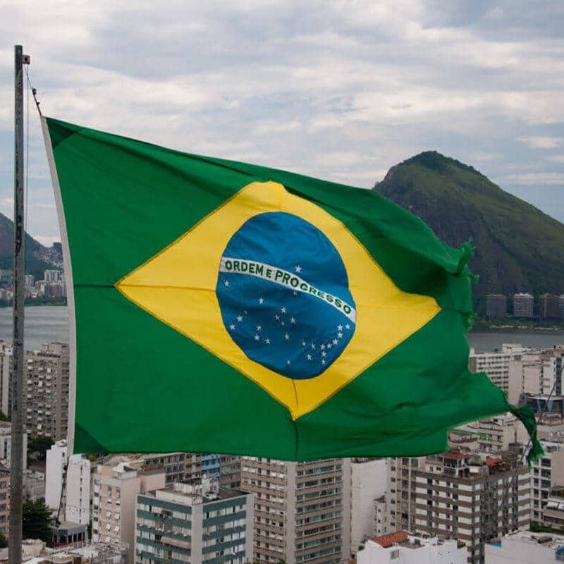 Large Brazilian Flag Heavy Duty Outdoor, 90 x 150 cm (3 ft x 5 ft) - view 4