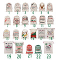 Large Canvas Christmas Santa Sack - Winter Christmas Is Coming - view 5