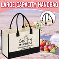 Large Capacity Canvas Tote Bag for Women, Shopping and Travel