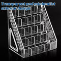 Large Capacity Clear Acrylic Desktop Pen Holder Organiser - 5 Tier - view 5