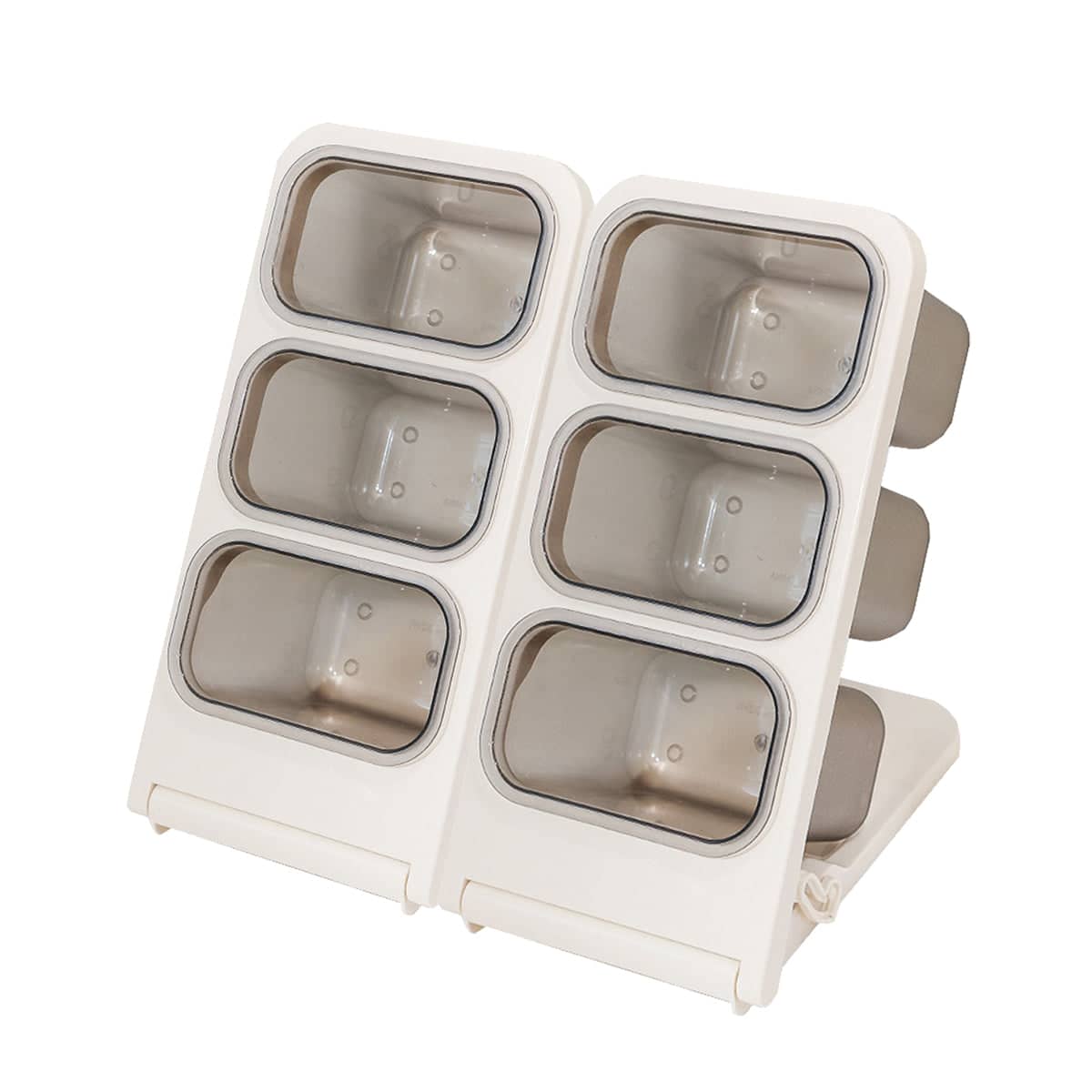 Large Capacity Desk Organiser Pencil Holder with Six Compartments, Set of 2 - view 2