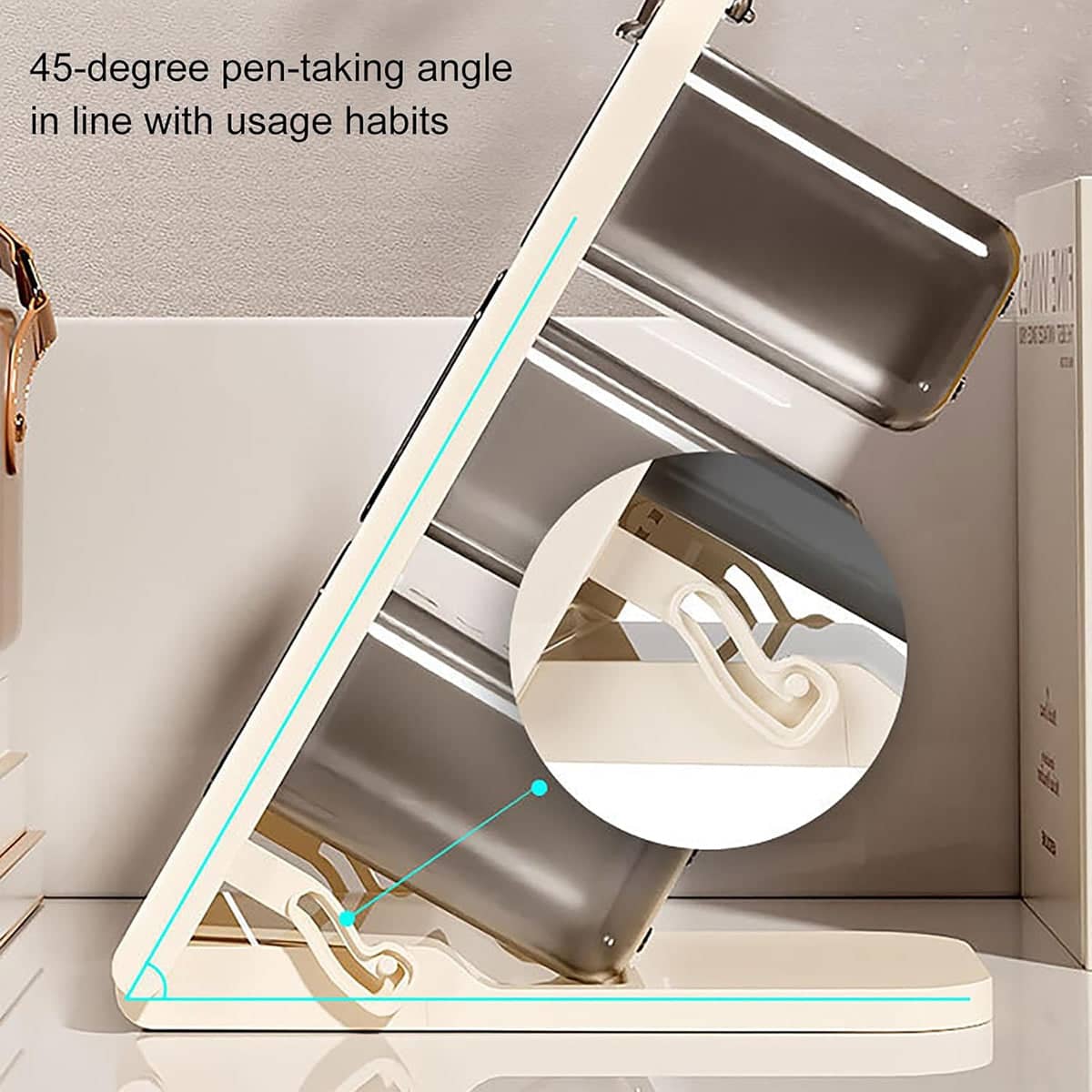 Large Capacity Desk Organiser Pencil Holder with Six Compartments, Set of 2 - view 4