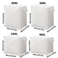Large Capacity Moving and Storage Bag with Zip - 180 Litre (60 x 50 x 50 cm) - view 4