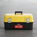 Large Capacity Multi-Layer Portable Tool Storage Box with Carry Handle - view 4