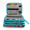 Large Capacity Pencil Case Pen Storage Organiser - Purple - view 5