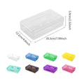 Large Capacity Plastic Pencil Case for Students and Artists - Red - view 4