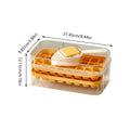 Large Capacity Press Ice Cube Mould with Storage Container and Scoop - White - view 4
