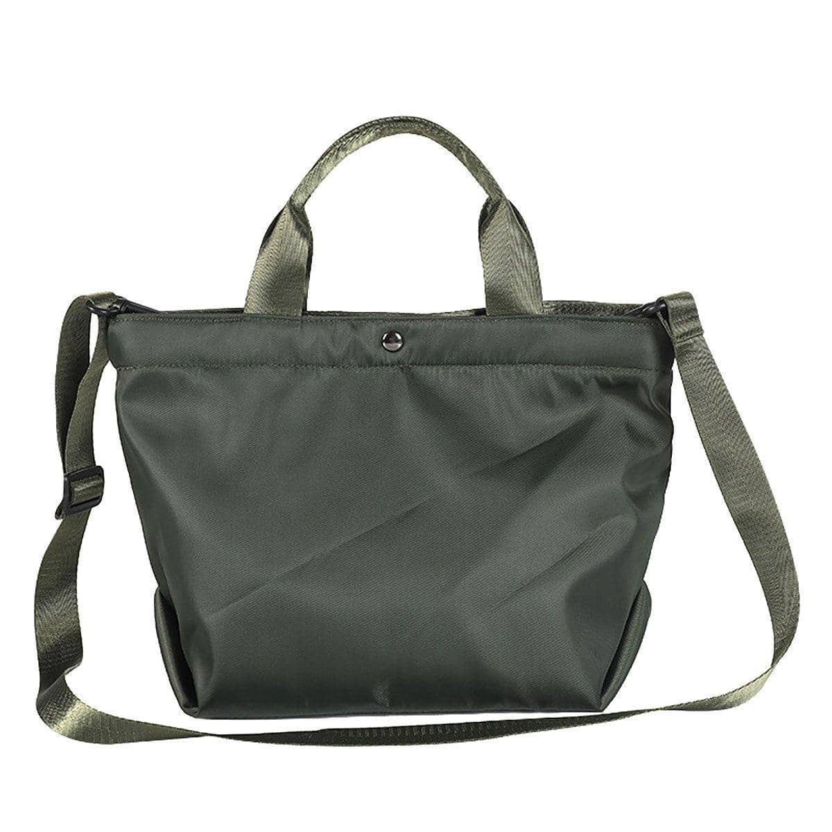 Large Capacity Travel Bag with Shoulder Strap - Green