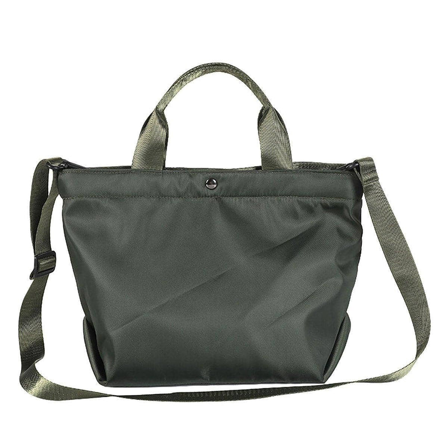 Large Capacity Travel Bag with Shoulder Strap - Green