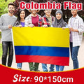 Large Colombian Flag with Metal Grommets, 90 x 150 cm (3 x 5 ft)