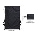 Large Drawstring Polyester Laundry Backpack for Students and Travel, 87 cm - view 3
