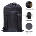 Large Drawstring Polyester Laundry Backpack for Students and Travel, 87 cm - view 5