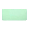Large Faux Leather Gaming Mouse Pad Desk Mat, Waterproof - Light Green, 120 x 60 cm