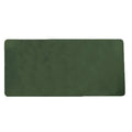 Large Faux Leather Mouse Pad, 90 x 45 cm Desk Mat - Dark Green