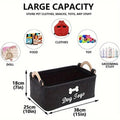 Large Felt Storage Basket for Dog Toys and Dirty Clothes - view 3