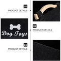 Large Felt Storage Basket for Dog Toys and Dirty Clothes - view 5