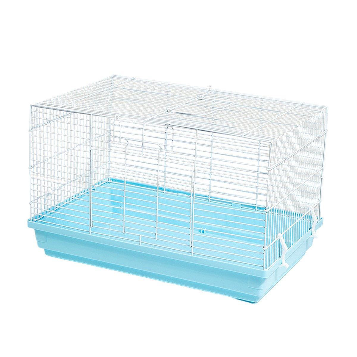 Large Hamster Cage with Detachable Tray - Blue