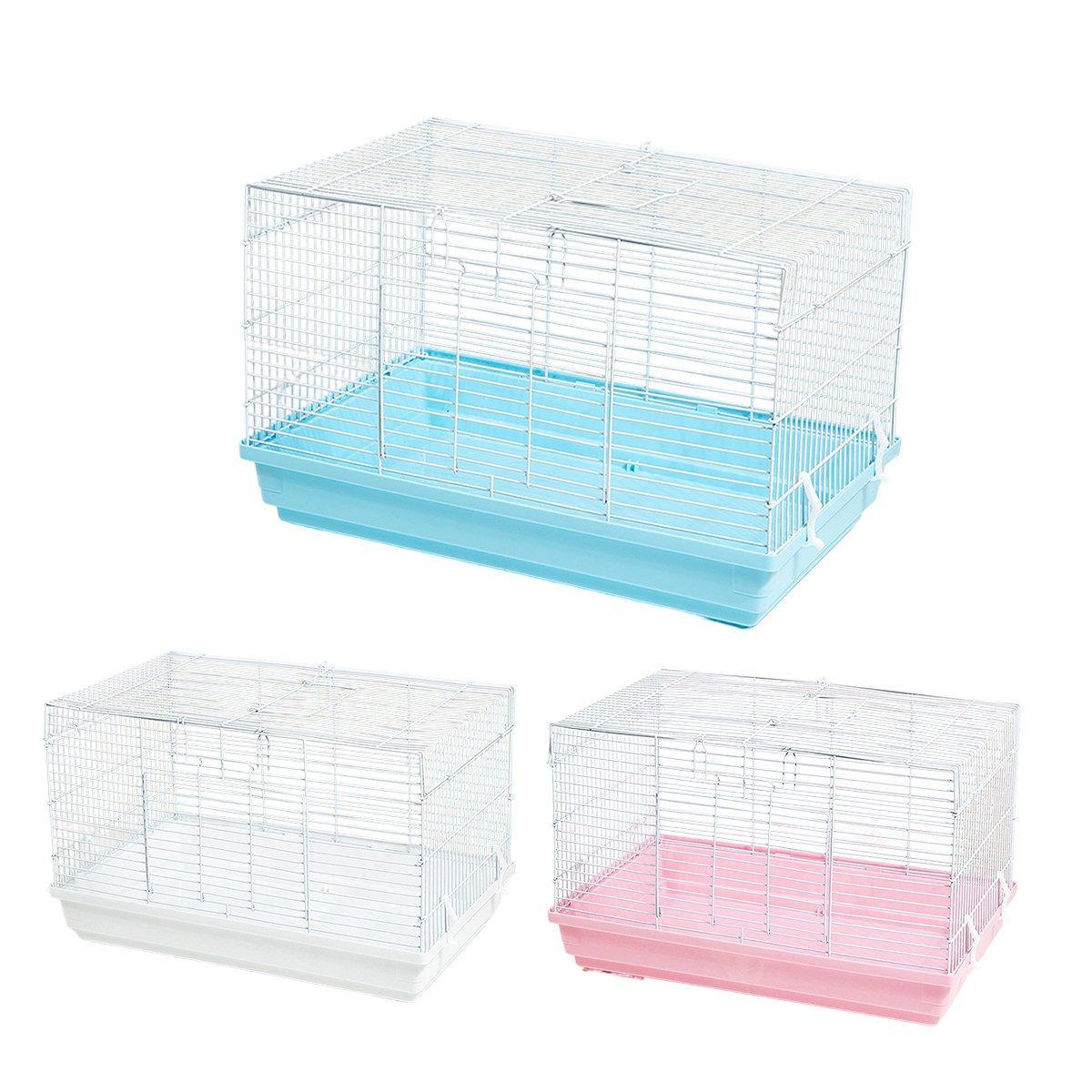 Large Hamster Cage with Detachable Tray - Blue - view 3