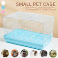 Large Hamster Cage with Detachable Tray - White - view 2