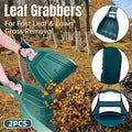 Large Leaf Grabbers for Lawn and Garden Clean-Up, Pack of 2