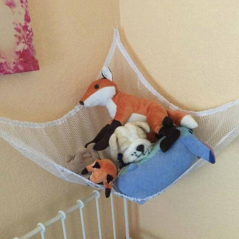 Large Mesh Toy Hammock Storage Net for Plush Toys - Blue - view 5