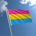 Large Pansexual Pride Flag, 150 x 90 cm, Double Sided Polyester - view 3