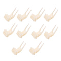 Large Parrot Fruit Forks for Bird Cages, Pack of 10 - Beige - view 2