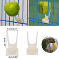 Large Parrot Fruit Forks for Bird Cages, Pack of 10 - Beige - view 3