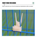Large Parrot Fruit Forks for Bird Cages, Pack of 10 - Beige - view 4