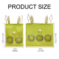 Large Pet Hay Feeding Bag Hanging Canvas Hay Feeder Dustproof - Large (35 x 30 cm) - view 4