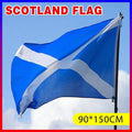 Large Scotland Flag Saltire - 90 x 150 cm (3 x 5 ft)