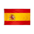 Large Spanish Flag Heavy Duty Outdoor 90 x 150 cm (3ft x 5ft) - view 2