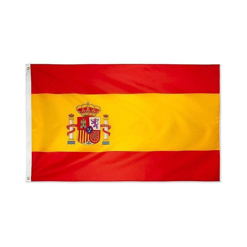Large Spanish Flag Heavy Duty Outdoor 90 x 150 cm (3ft x 5ft) - view 2