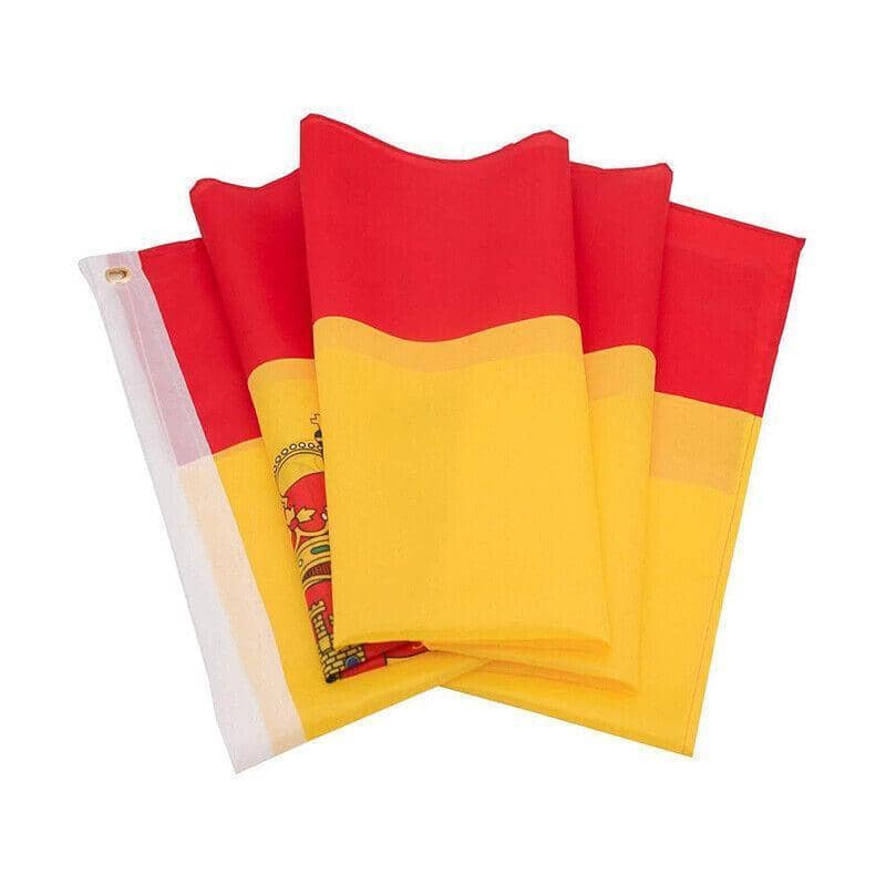 Large Spanish Flag Heavy Duty Outdoor 90 x 150 cm (3ft x 5ft) - view 4