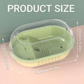 Large Turtle Jar Tank with Cascading Water, Plastic Reptile Habitat - view 3