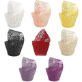 Laser Cut Cupcake Wrappers Pack of 25 - Light Purple - view 3