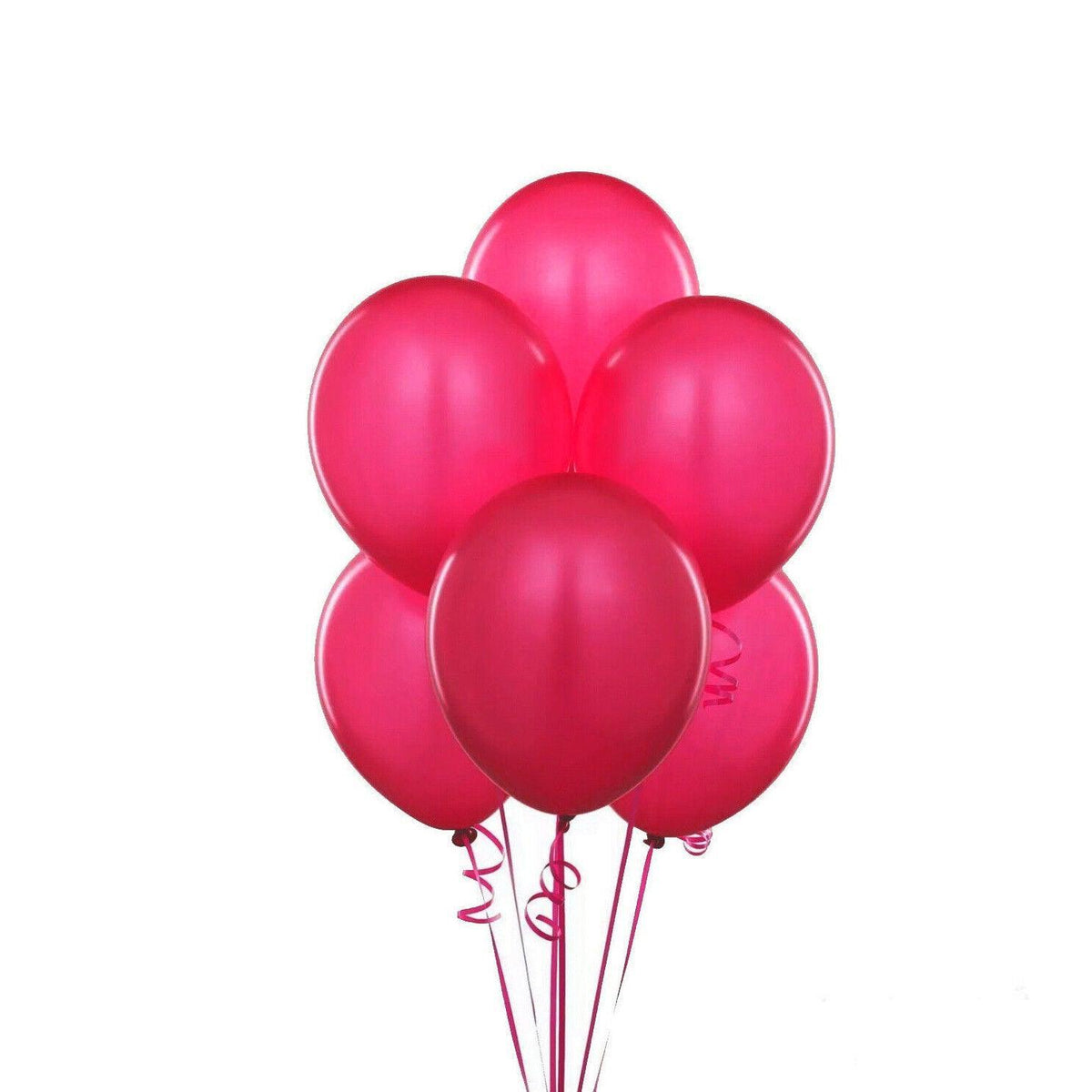 10 Inch (25 cm) Latex Party Balloons, Pack of 100 - Deep Rose