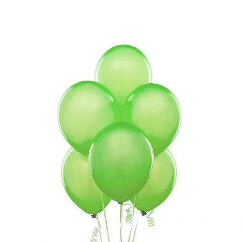 10 Inch (25 cm) Latex Party Balloons, Pack of 100 - Light Green