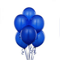 10 Inch (25 cm) Latex Party Balloons, Pack of 100 - Royal Blue