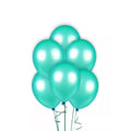 10 Inch (25 cm) Latex Party Balloons, Pack of 100 - Teal