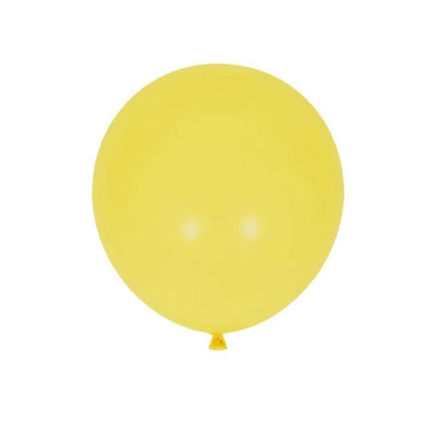Latex Balloons, 25cm Party Decorations - Yellow Green, Pack of 100
